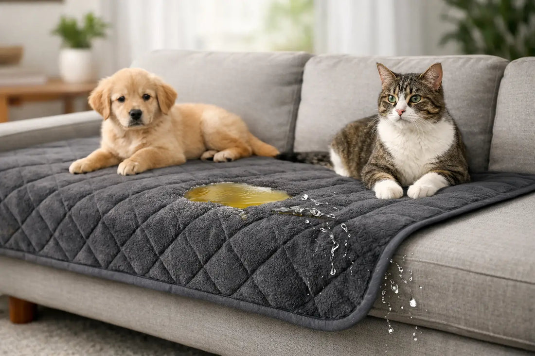 Pet Urine Proof Couch Blanket That Actually Works